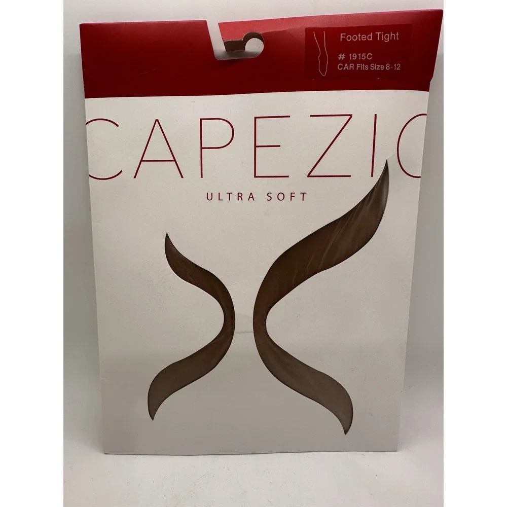 Capezio Ultra Soft Footed Tights Size 8-12 Style 1915C‎ CAR Dance Hosiery